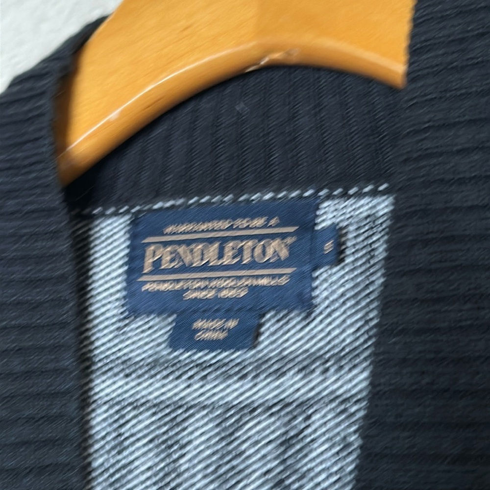 Pendleton Wool Black And White Aztec Southwestern… - image 4